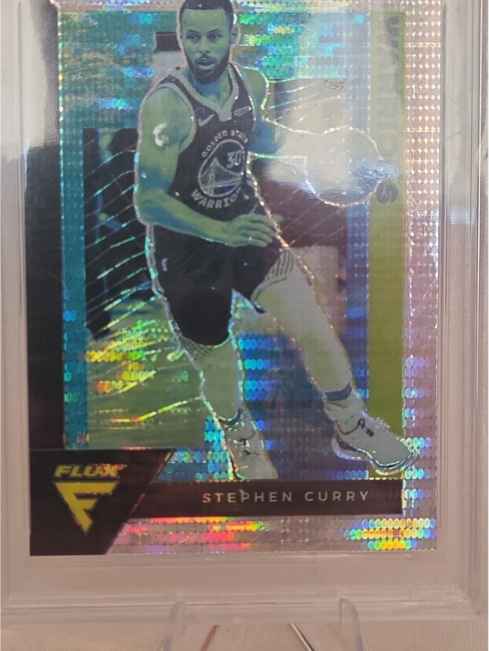 2020 FLUX STEPHEN CURRY PULSAR #55 PSA GEM MINT 10 WARRIORS MVP